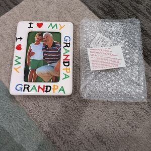Fetco Colorful 'I Love My Grandpa' Photo Frame